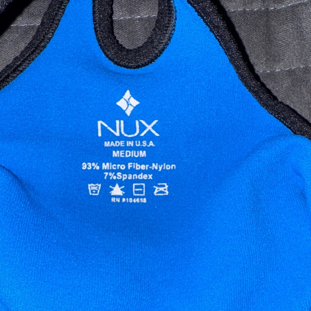 Blue Racerback Tank Top - Picture 4 of 4